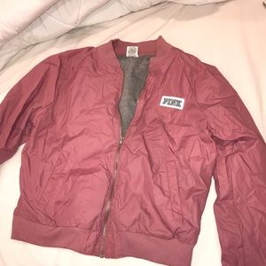 PINK puffy jacket never worn